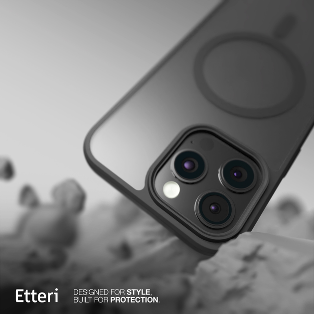 Панель Etteri Matt Mag do Apple iPhone 16 Pro Max 6.9 Black (GSM186875) - зображення 6