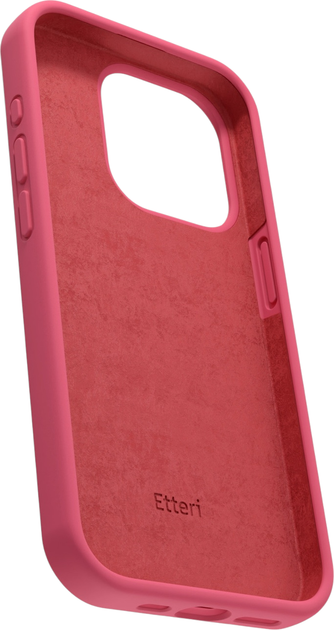 Панель Etteri Silicone Case do Apple iPhone 14 6.1 Raspberry (GSM183571) - зображення 5