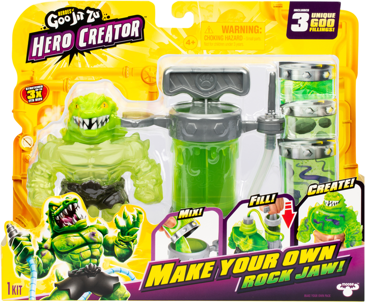 Figurka rozciągliwa GooJitZu Bohater GooJitZu Rock Joe Ekskluzywny Creators 42947 (0630996429471) - obraz 6