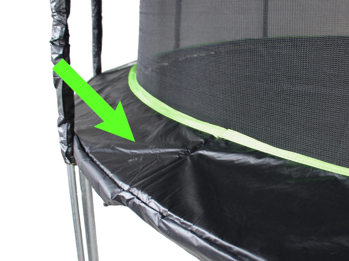 Osłona na sprężyny LEAN Toys Sport do trampoliny serii Pro 426 cm 14ft Black (5908275996477) - obraz 2