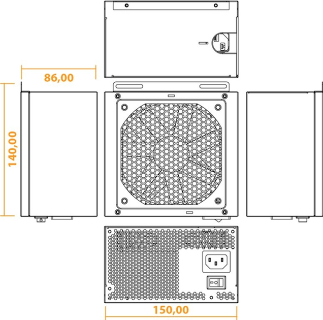 Zasilacz Seasonic ET2 ATX 600W 80 PLUS Bronze (SSP-600ET2) - obraz 10