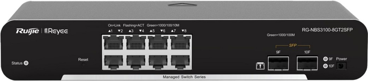 Przełącznik Ruijie Reyee RG-NBS3100-8GT2SFP - obraz 1