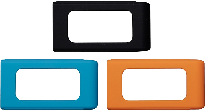 Zestaw pokrowców Kingston XS SSD Rubber Sleeve 3 Pack do przenośnych dysków SSD Kingston XS1000/XS1000R/XS2000 (SNA-XSR1-3P) - obraz 2