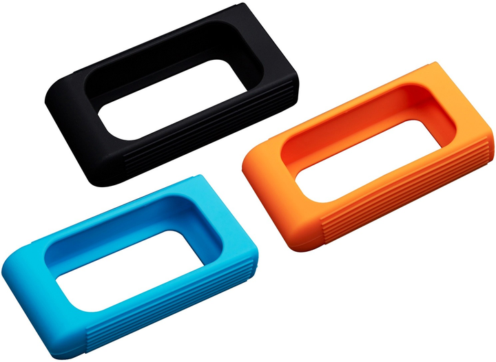 Zestaw pokrowców Kingston XS SSD Rubber Sleeve 3 Pack do przenośnych dysków SSD Kingston XS1000/XS1000R/XS2000 (SNA-XSR1-3P) - obraz 3