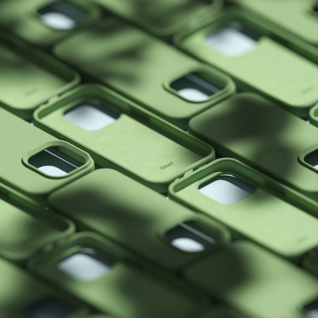 Etui plecki Etteri Silicone Case do Apple iPhone 16 6.1 Light green (GSM187046) - obraz 9