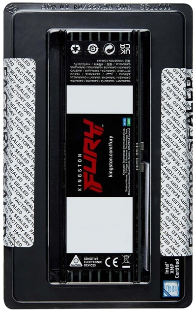 Pamięć RAM Kingston Fury DDR5-5600 262144MB PC5-44800 (Kit of 8x32768) Renegade Pro EXPO ECC Registered 2Rx8 Black (KF556R28RBE2K8-256) - obraz 5