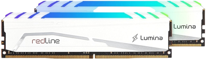 Pamięć RAM Mushkin DDR5-6400 65536MB PC5-51200 (Kit of 2x32768) Redline RGB White (MLB5C640BGGP32GX2) - obraz 2