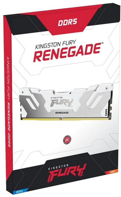 Pamięć RAM Kingston Fury DDR5-8000 32768MB PC5-64000 (Kit of 2x16384) Renegade White (KF580C38RWK2-32) - obraz 5