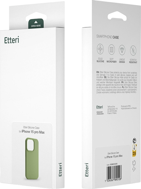 Панель Etteri Silicone Case do Samsung Galaxy A15 4G / A15 5G Light green (GSM183488) - зображення 4
