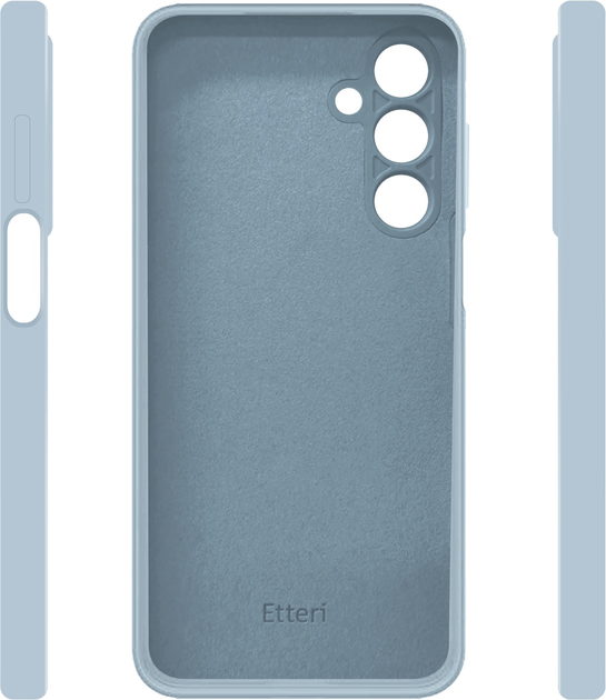 Панель Etteri Silicone Case do Samsung Galaxy A16 4G / A16 5G Light blue (GSM190280) - зображення 2