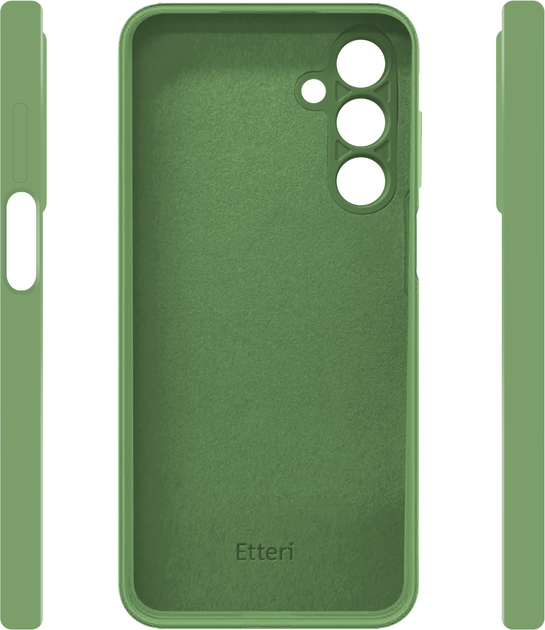 Etui plecki Etteri Silicone Case do Samsung Galaxy A16 4G / A16 5G Light green (GSM190273) - obraz 4