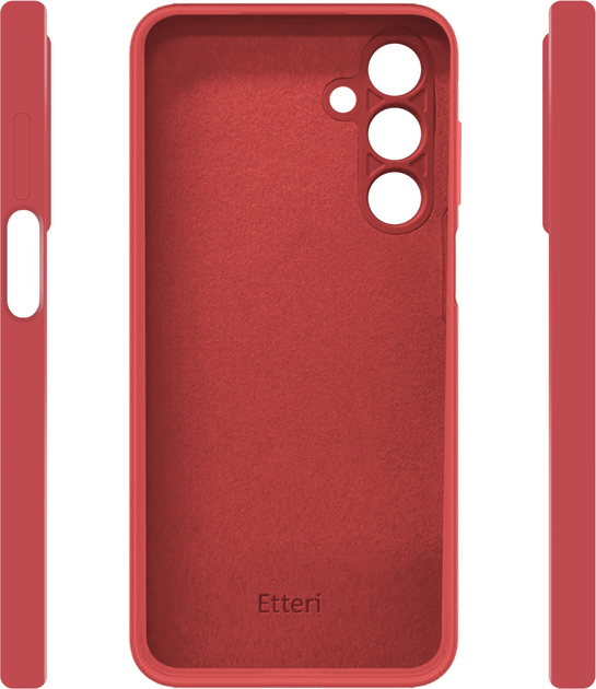Панель Etteri Silicone Case do Samsung Galaxy A16 4G / A16 5G Raspberry (GSM190294) - зображення 2