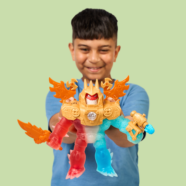 Figurka rozciągliwa GooJitZu Bohaterowie GooJitZu Potrójny Atak GooTron Supreme Meteor Madness (124572) (630996430286) - obraz 6