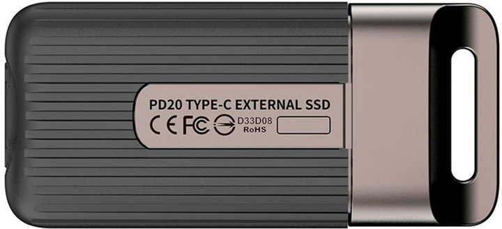 Dysk SSD Team Group PD20 Mini 1TB USB 3.2 Type-C Gen2x2 (TPSEG5001T0C102) - obraz 1