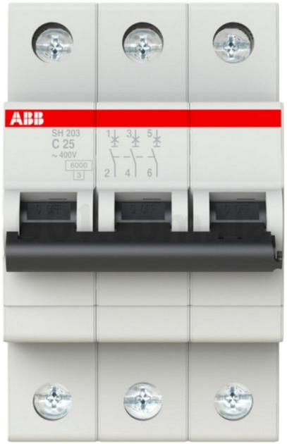 Wyłącznik automatyczny ABB SH203-C25 (2CDS213001R0254) - obraz 1