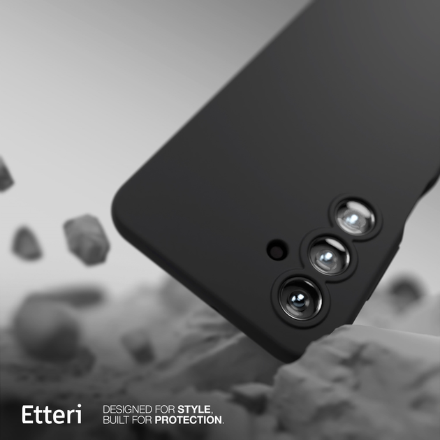Панель Etteri Silicone Case do Samsung Galaxy A35 5G Black (GSM183433) - зображення 4