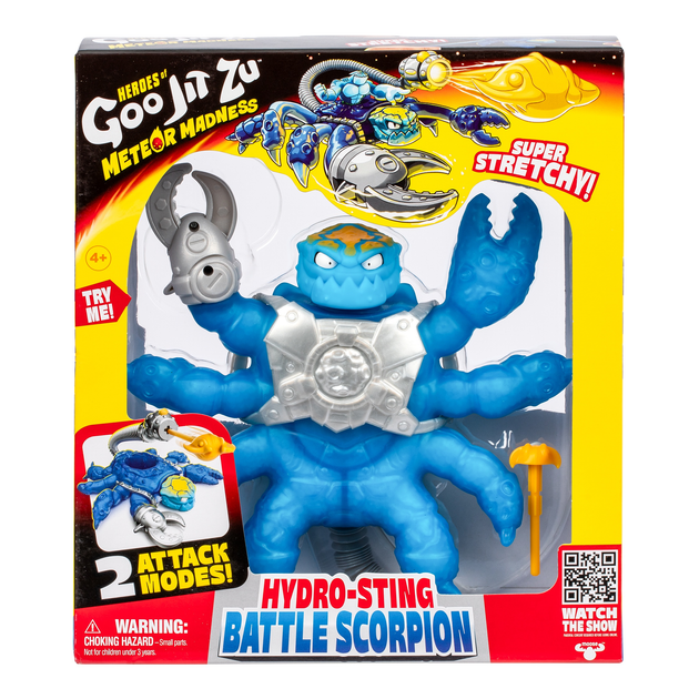 Figurka rozciągliwa GooJitZu Bohaterowie GooJitZu Skorpion Hydra Meteor Madness (124571) (630996430279) - obraz 6