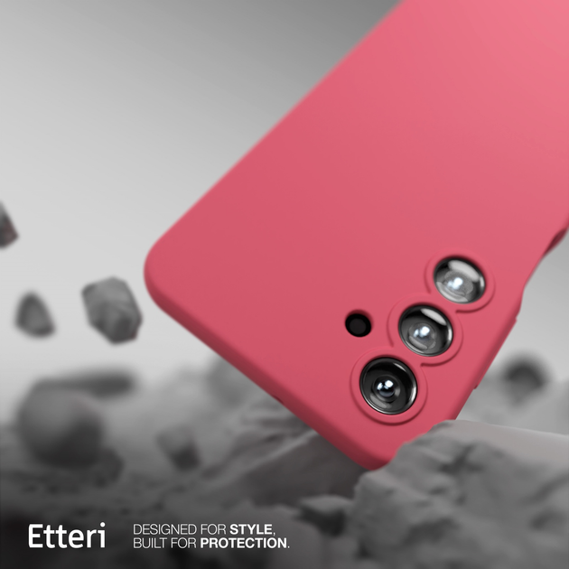 Панель Etteri Silicone Case do Samsung Galaxy A36 5G Raspberry (GSM190295) - зображення 6