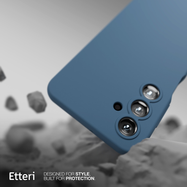 Панель Etteri Silicone Case do Samsung Galaxy A54 5G Dark blue (GSM183458) - зображення 4