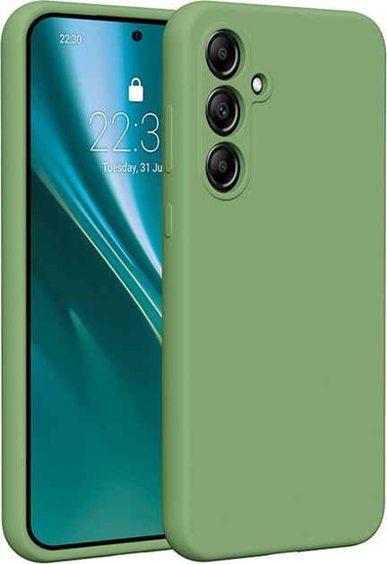 Панель Etteri Silicone Case do Samsung Galaxy A55 5G Light green (GSM183483) - зображення 1