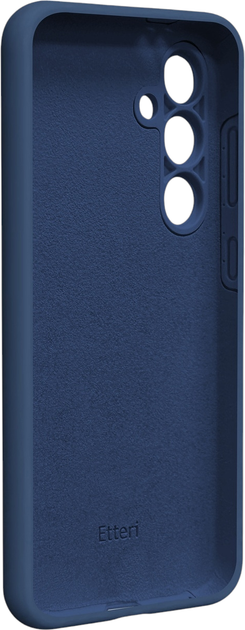Etui plecki Etteri Silicone Case do Samsung Galaxy S22 Dark blue (GSM183456) - obraz 2