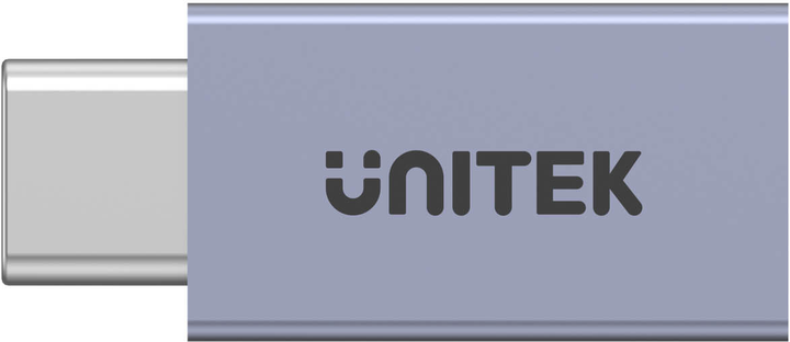 Adapter Unitek USB4 Male to Female Space Grey (A1038GY01) - obraz 3
