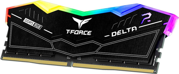 Pamięć RAM Team Group DDR5-6000 65536MB PC5-48000 (Kit of 2x32768) Delta RGB Black (FF3D564G6000HC38ADC01) - obraz 3