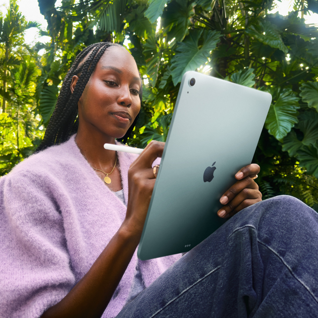 Tablet Apple iPad Air 11" M3 2025 Wi-Fi + Cellular 256GB Starlight (MCG24) - obraz 8