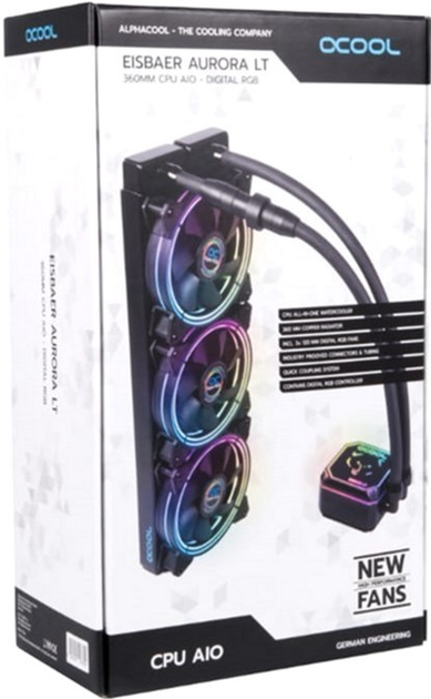 System chłodzenia wodą Alphacool Eisbaer LT360 Aurora HPE (4250197119962) - obraz 7
