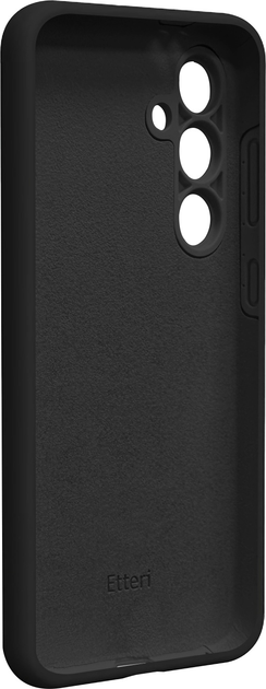 Etui plecki Etteri Silicone Case do Samsung Galaxy S24 FE Black (GSM190262) - obraz 3