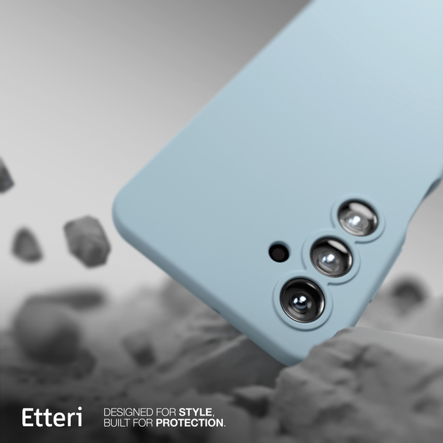 Панель Etteri Silicone Case do Samsung Galaxy S24 FE Light blue (GSM190283) - зображення 4
