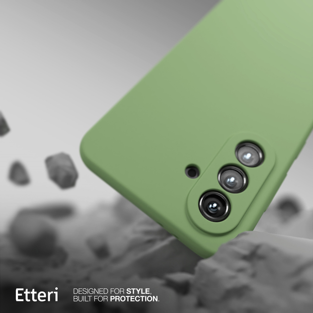 Панель Etteri Silicone Case do Samsung Galaxy S24 FE Light green (GSM190276) - зображення 6