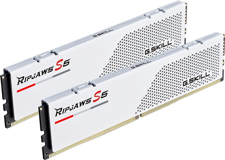 Pamięć RAM G.Skill Ripjaws S5 DDR5-5200 96GB (2x48GB) CL40-40-40-83 1.10V Intel XMP White (F5-5200J4040A48GX2-RS5W) - obraz 3