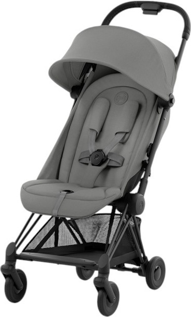 Wózek spacerowy Cybex Coya Matt Black Mirage Grey 522004325 (4063846387021) - obraz 1