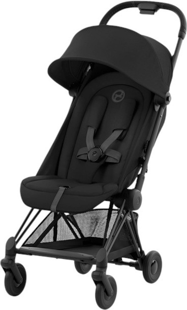 Wózek spacerowy Cybex Coya Matt Black Sepia 522004315 (4063846386949) - obraz 1