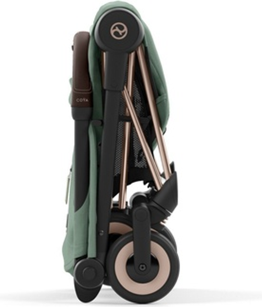 Wózek spacerowy Cybex Coya Rosegold Leaf Green 522004285 (4063846386703) - obraz 8