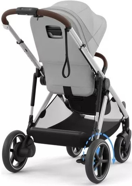 Wózek spacerowy elektryczny Cybex eGazelle S Stone Grey 524000523 (4063846465866) - obraz 4