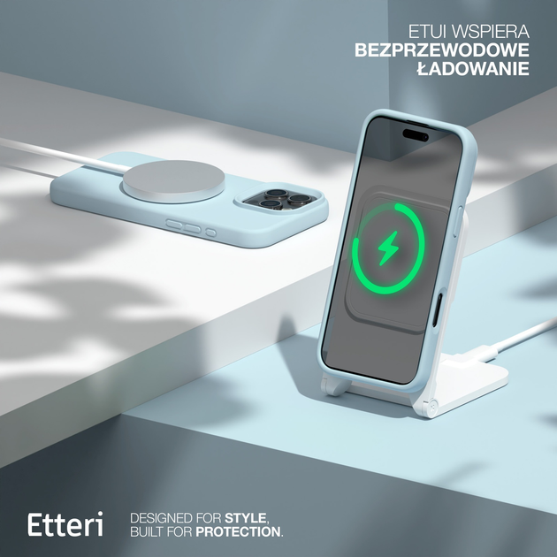 Панель Etteri Silicone Case do Xiaomi Redmi Note 13 Pro 5G Light blue (GSM183497) - зображення 2