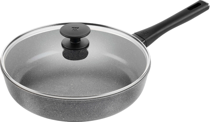 Сотейник Zwilling J.A. Henckels Terreno Plus з кришкою сіра 28 см (4009839684296) - зображення 1