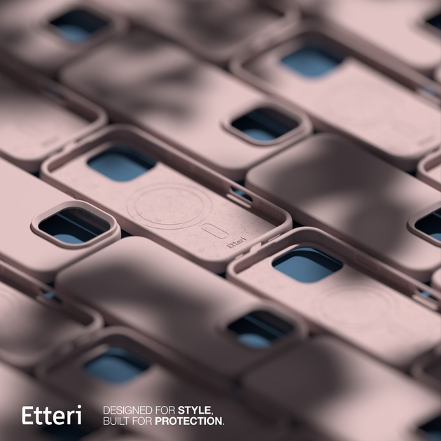 Панель Etteri Silicone Mag do Apple iPhone 12 / 12 Pro 6.1 Light pink (GSM185988) - зображення 9