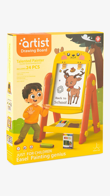 Дошка-мольберт магнітно-малювальна двостороння BEI DI YUAN 050-66 Різнокольоровий shop (2002017120663) - зображення 6