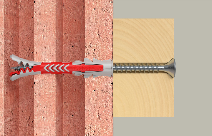 Дюбель Fischer DuoPower 6 х 50 мм 100 шт. (4048962262179) - зображення 5