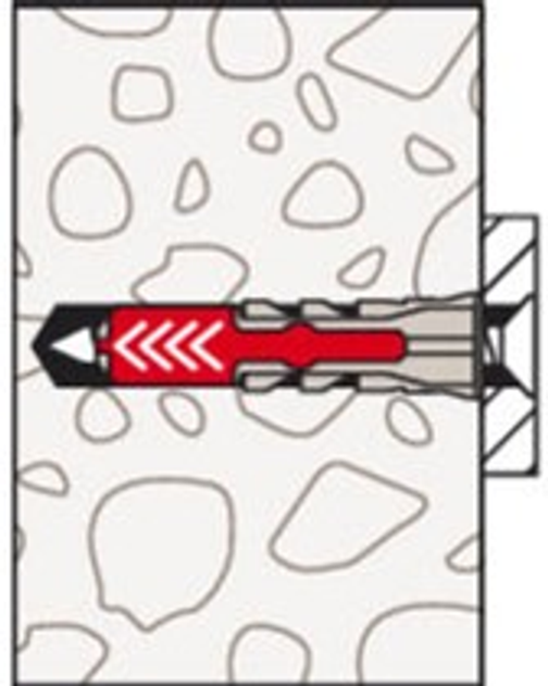 Дюбель Fischer DuoPower 6 х 50 мм 100 шт. (4048962262179) - зображення 16
