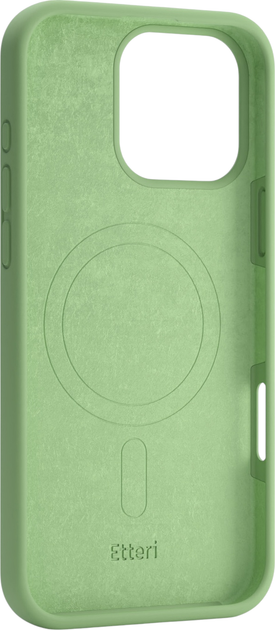 Панель Etteri Silicone Mag do Apple iPhone 15 Pro Max 6.7 Light green (GSM185974) - зображення 2