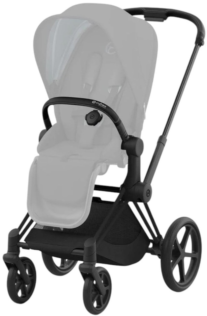 Шасі для дитячого візка Cybex Priam + прогулянкове сидіння Matt Black (4063846134830) - зображення 2