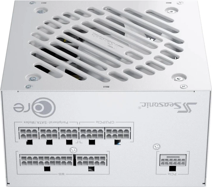 Zasilacz Seasonic Core GX ATX 3.1 750W White (SRP-CGX751-A5A32SF-W) - obraz 5