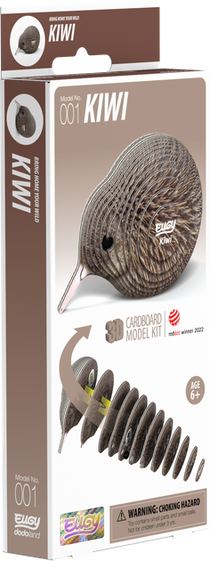 Model 3D do składania Eugy Zoo Kiwi (9421035150002) - obraz 4