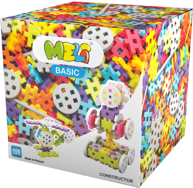 Konstruktor MELI Basic Figurkowy 400 elementów (5902431290072) - obraz 1