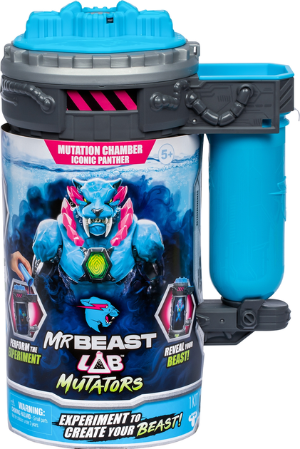 Zestaw do zabawy MrBeast Lab Stacja transformacji Pantera (630996247174) - obraz 2
