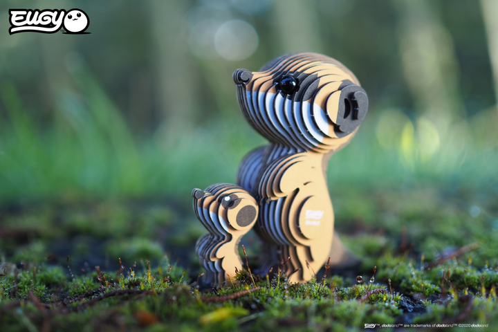 Model 3D do składania Eugy Zoo Surykatka (9421035150446) - obraz 7